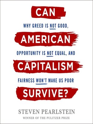 cover image of Can American Capitalism Survive?